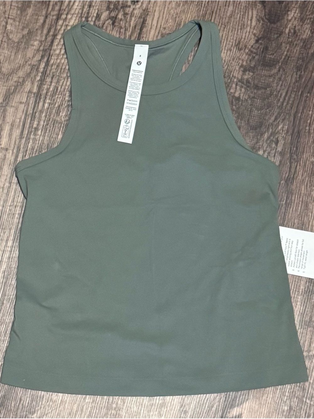 Lululemon Align Waist-Length Racerback Tank Top - Willow Leaf